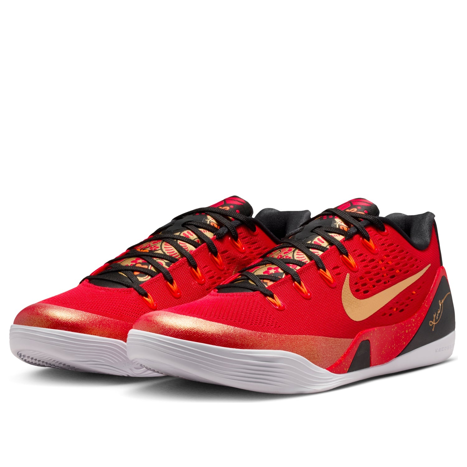 Nike Kobe 9 Protro Low EM 'University Red Metallic Gold'